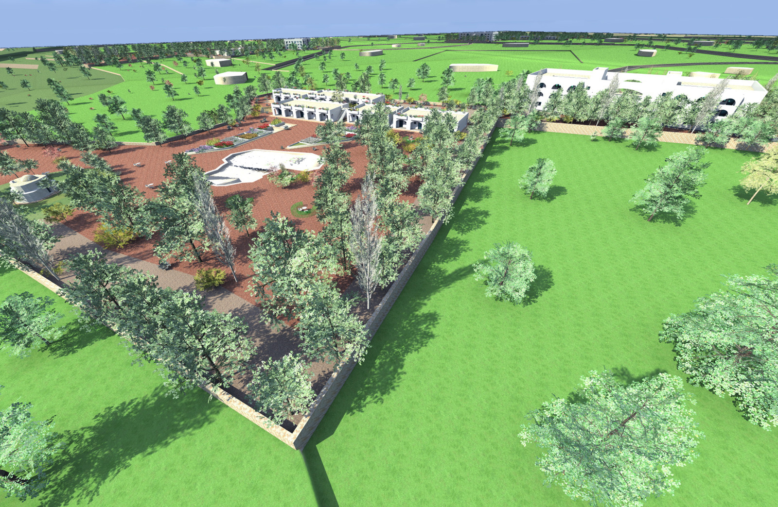 Resort Ostuni - Area verde