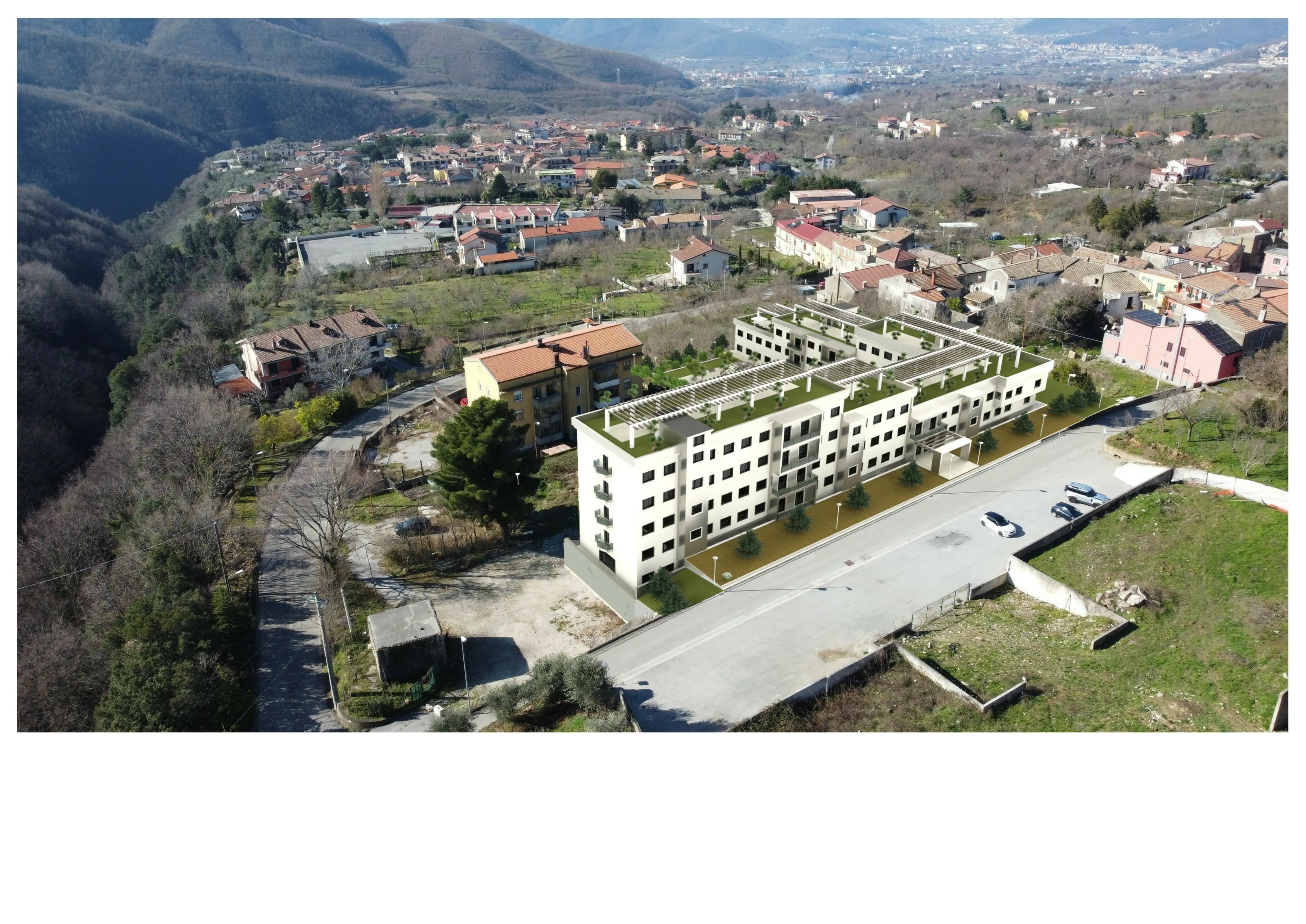 Student Housing Salerno - Vista aerea