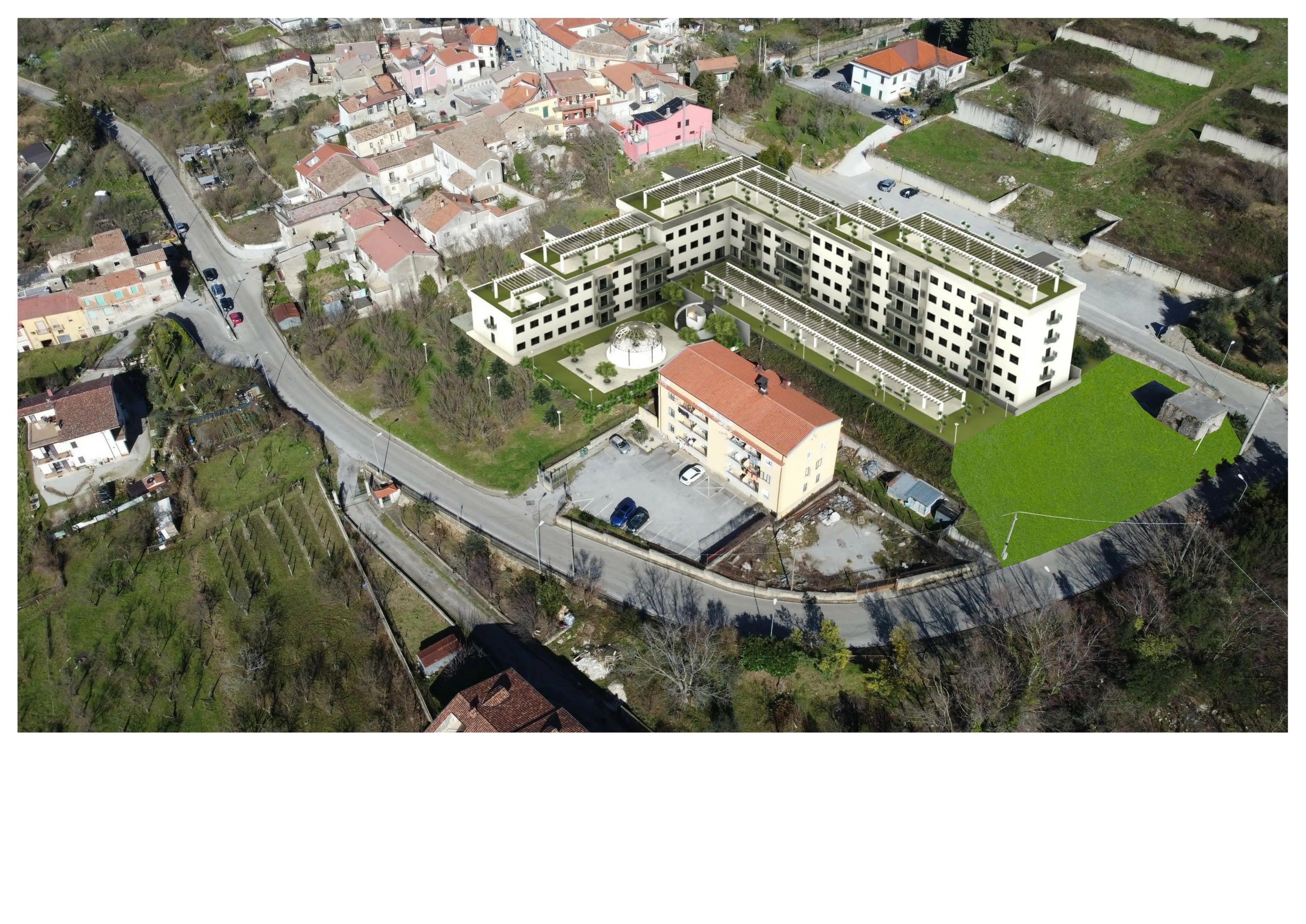 Student Housing Salerno - Vista drone